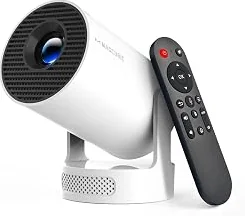 Top Rated Magcubic Mini Projector with WiFi 6 and Bluetooth 5.4, Portable Projector 4K Support, 5W Soundbase Speaker, Auto Vertical Keystone 180°Rotatable Smart Proyector for Movie Home Outdoor — Best Seller